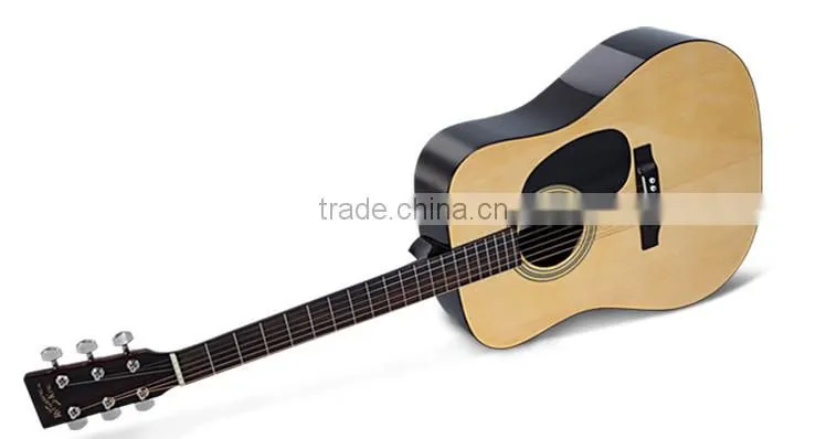 High quality copy global best wood acoustic guitar