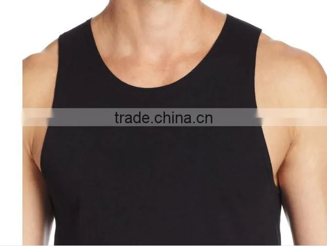 simple plain dye leisure tank top