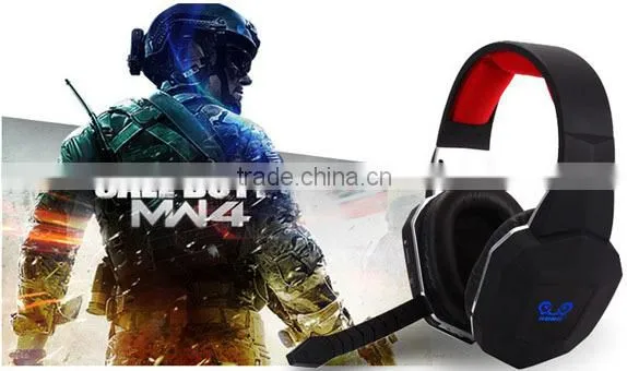 2.4G wireless gaming wireless walkie talkie headset for PS4