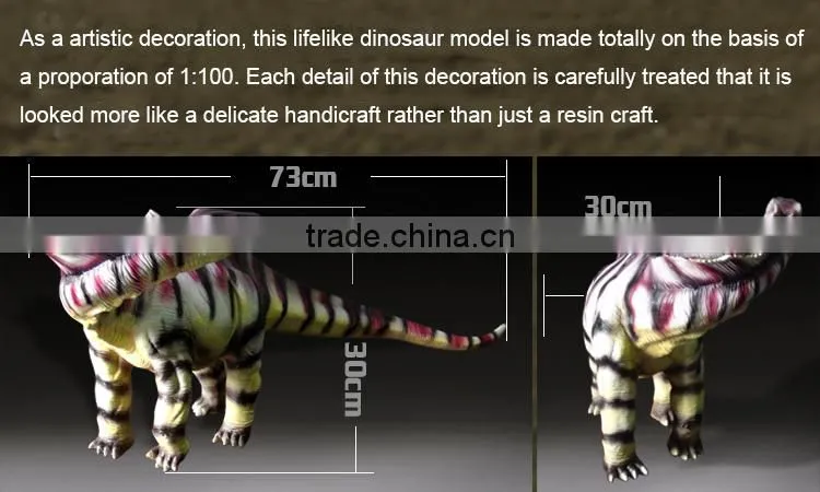 life-size mini resin dinosaur statue in resin crafts