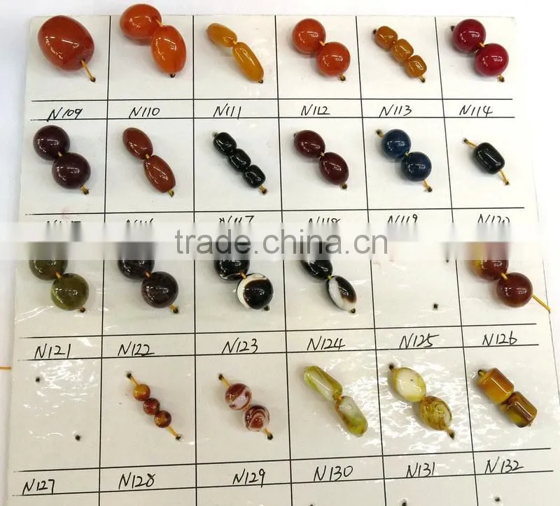 33pcs muslim amber rosary tasbih prayer beads