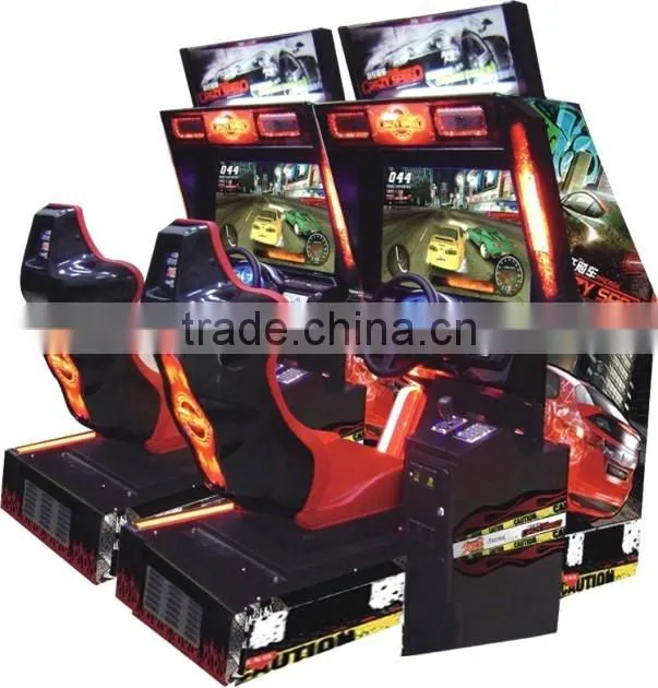 The exciting initial D ver.5 Coin operated arcade game machine 32 inch for hot sale