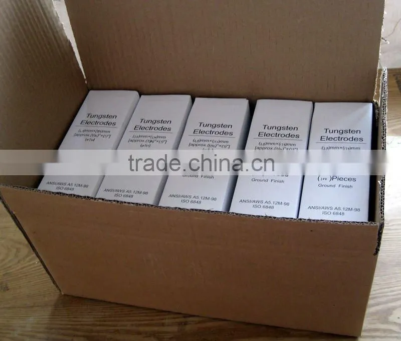 non-radiation Lanthanum tungsten electrode WL-15 2.4mm