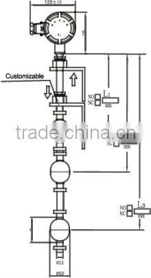 stainless steel Multi point tank level switch