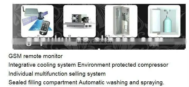 Coin operated Auotomatic Fresh Milk Vending Machine with Refrigerant R134a