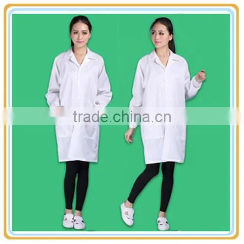 Antistatic Clothes Cleanroom Smock/Coverall for Industrial/Surgical use