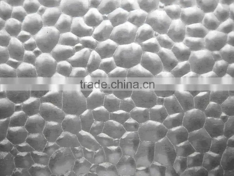 Pebble embossed aluminum sheet