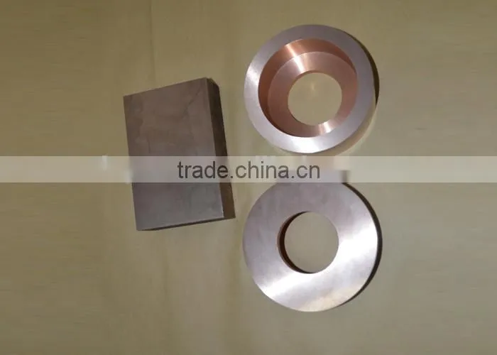 High density copper tungsten bar for welding