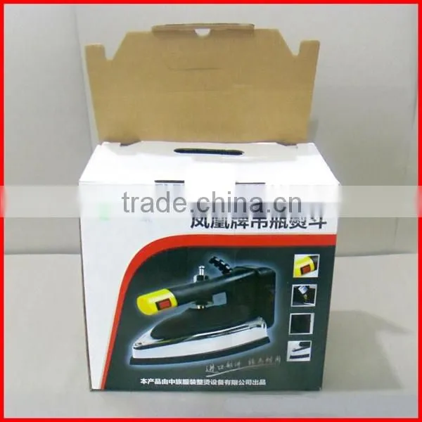 Small Printing Corrugated Box for Steam Iron Packing Wholesale