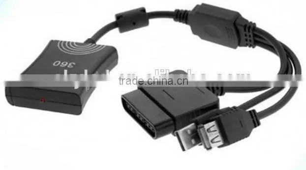 China popular selling! For xbox 360 converter cable compatible with for PS3 or for PS2
