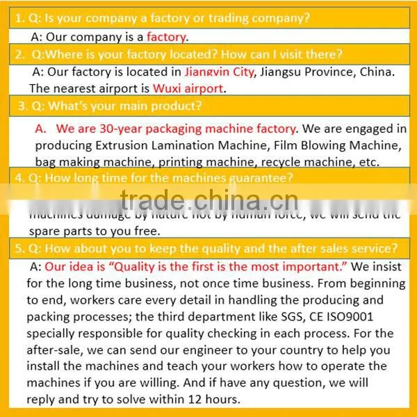 2015 New hot plastic recycling