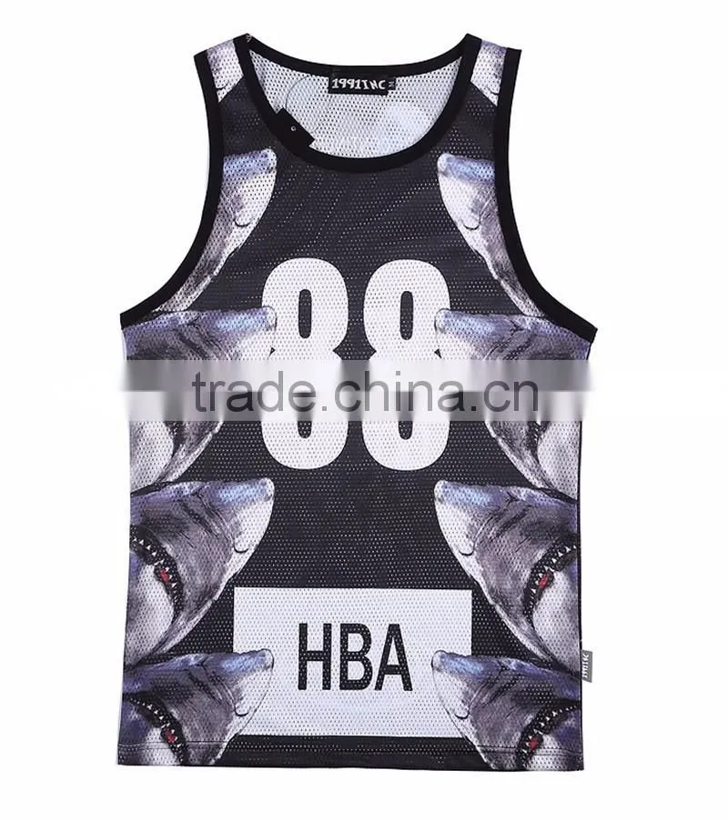 2016 hot sale new arrival printed box lacrosse jerseys/vest