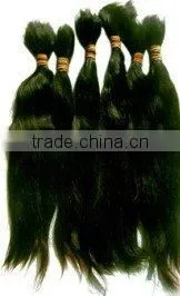 unprocessed virgin single drawn human hair extension
