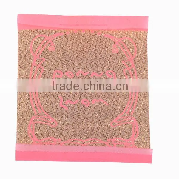 custom cotton woven label for garment