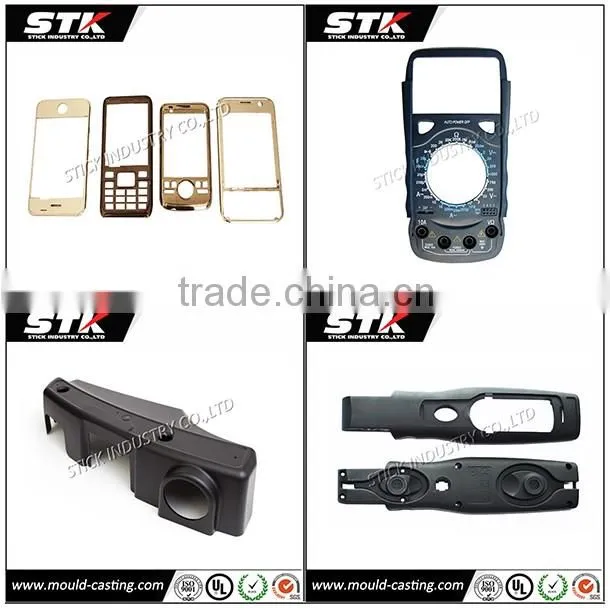Black ABS Injection Plastic Molding Electronic Parts