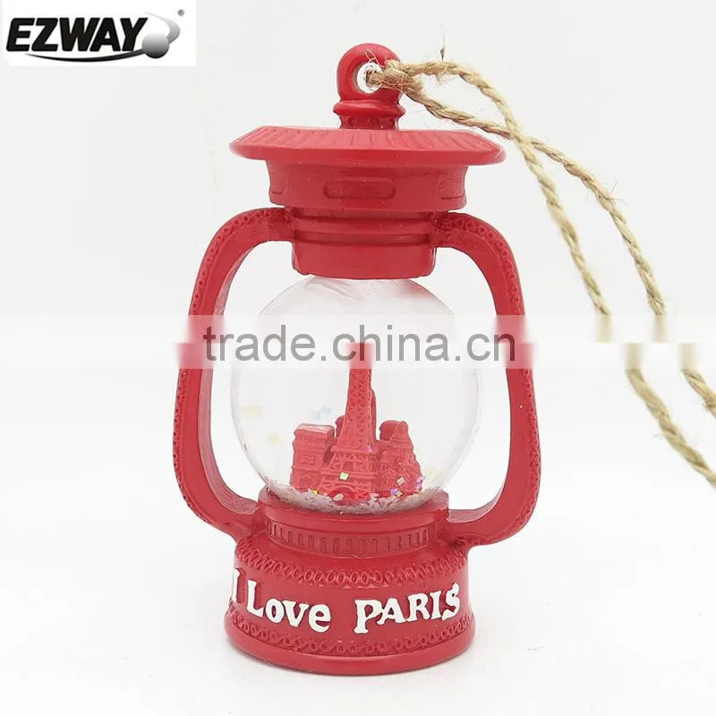 Decoration Fashion Design Decorative Resin Electric Hurricane Lamp
