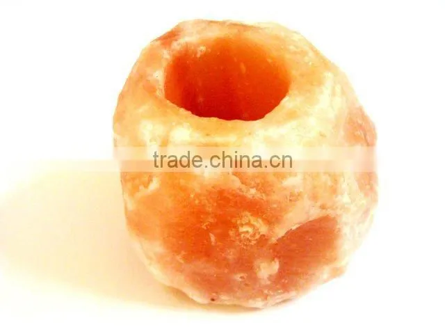 Beautiful Carved Natural Himalayan Rock Crystal Salt Lamp
