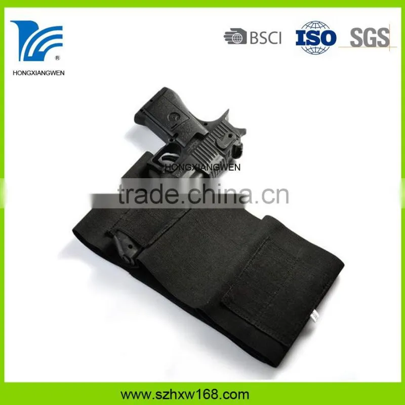 Elastic Band Belly Gun Holster Abdominal Band Pistol Holster