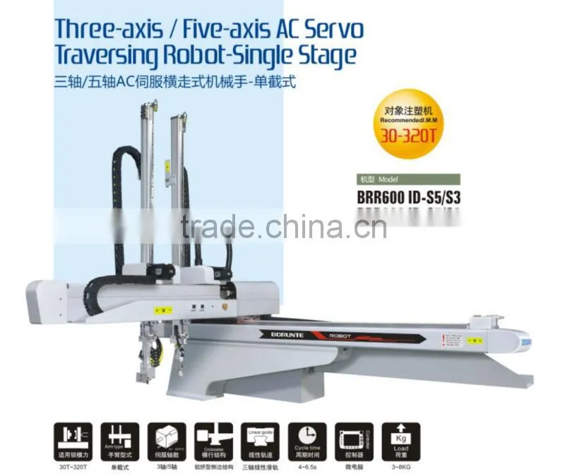 High Precision Five axis Servo Motor Robot Arm with Perfect Design