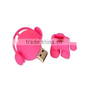 USB plastic cover with cute cartoon MOUTH character