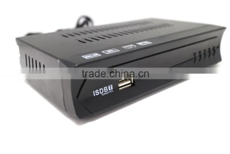 full seg isdb-t set top box decoder with NOVATEK for South America