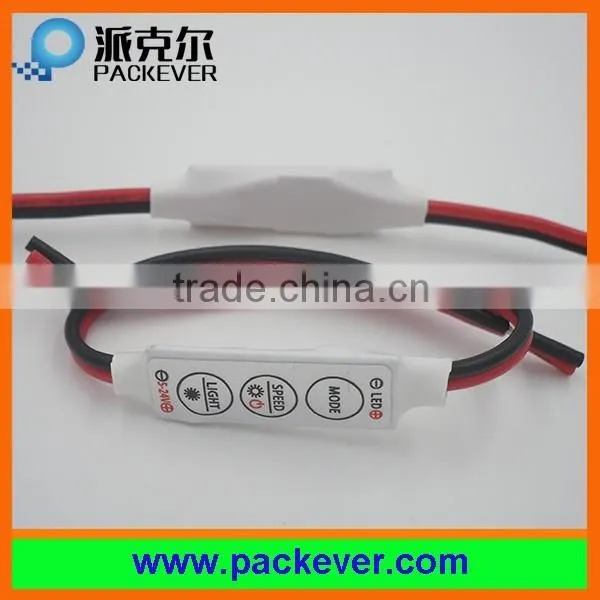High quality single color LED strip DC 5-24V mini LED dimmer