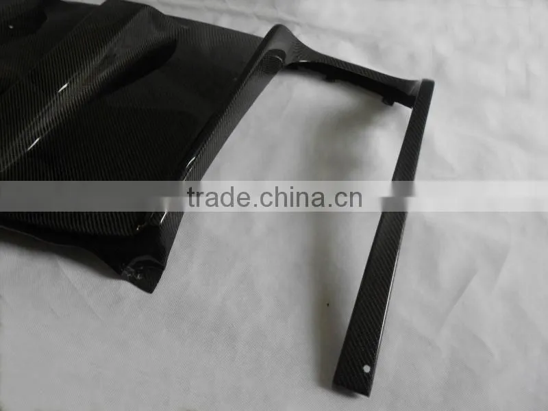 high quality Carbon fiber rear lip spoiler and diffuser spoiler for Benz E-Class W207 amg style