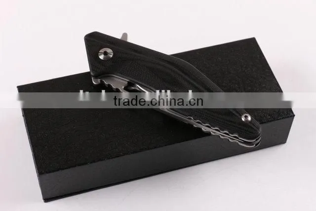OEM G10 hunting knife with D2 blades