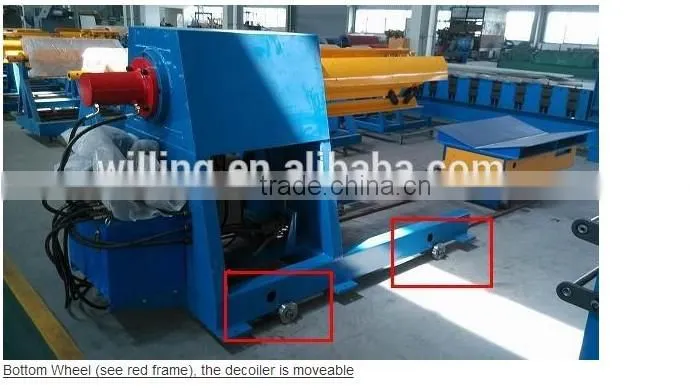 10 ton & 5 ton hydraulic uncoiler