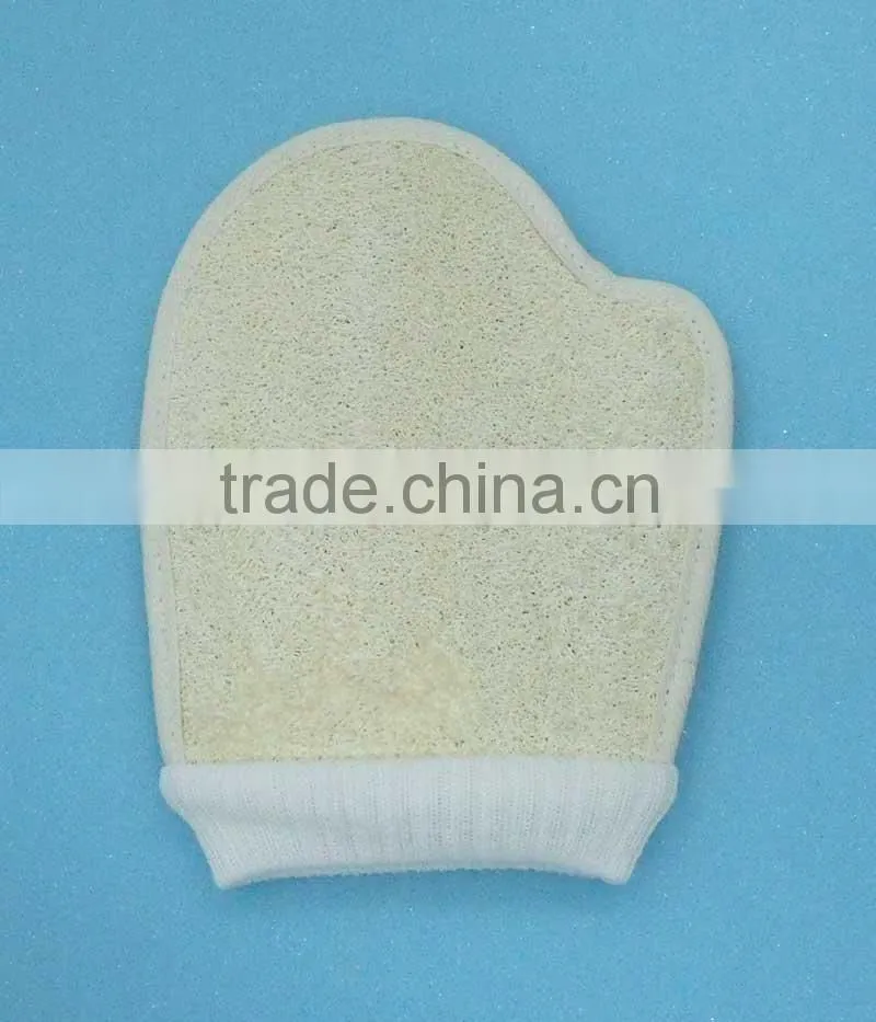 loofah bath glove
