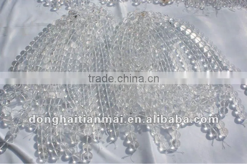 Wholesale Natural Clear QUARTZ Crystal HEALING Beads