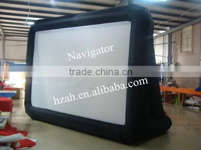 outdoor movie screen inflatable for advertising
