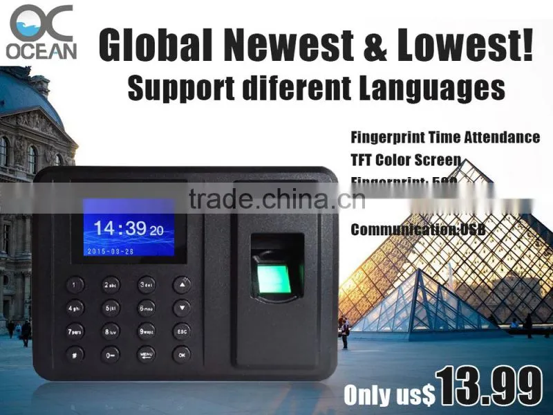 OC900 Cheap Biometric Fingerprint Time Attendance System