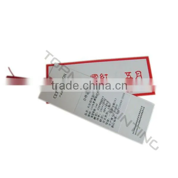 Apparel Tag Printing,Clothing Hang Tag,Garment Hang Tags