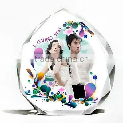 Lover crystal photo frame gift