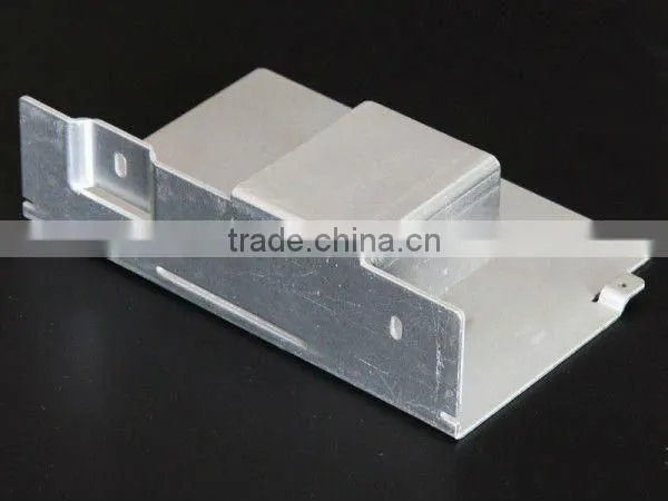 c. Aluminum heat sink enclosure, progressive casting