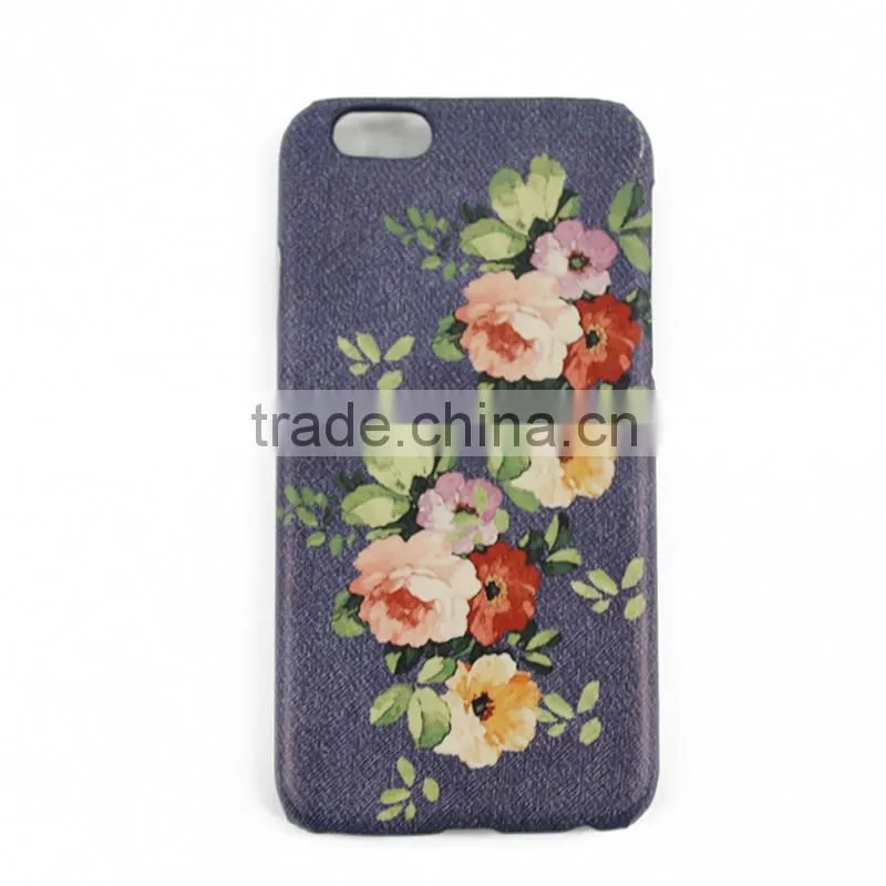 2016 Hot Sale Single PC case Simple and Printing Style PU Leather Case for iphone6 with so many design and support own Design