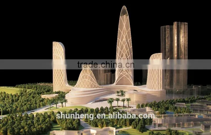 architectural building scale model making big manufacturer in China