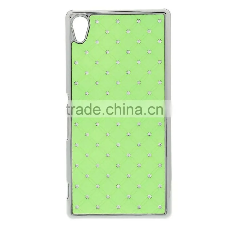 for sony diamond pc case, for sony z4 plastic hard case