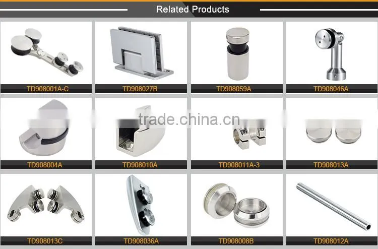 Wholesale production flow chart Anti-Collision Glass Wall Connector
