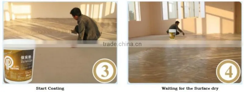 High adhesion glue for wood floor