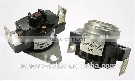 T34-R-221 3/4" Electric Home Appliance Manual Reset Bimetal Thermostat