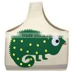 Clothes Toys Cotton Polyester Canvas Felt Storage Caddy for Kids