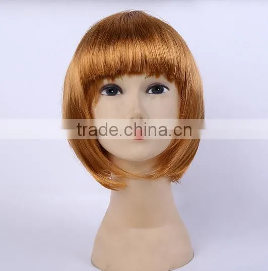 Ready To Party Bubblicious Synthetic Graduated Bob Wig With Stretchback Foundation
