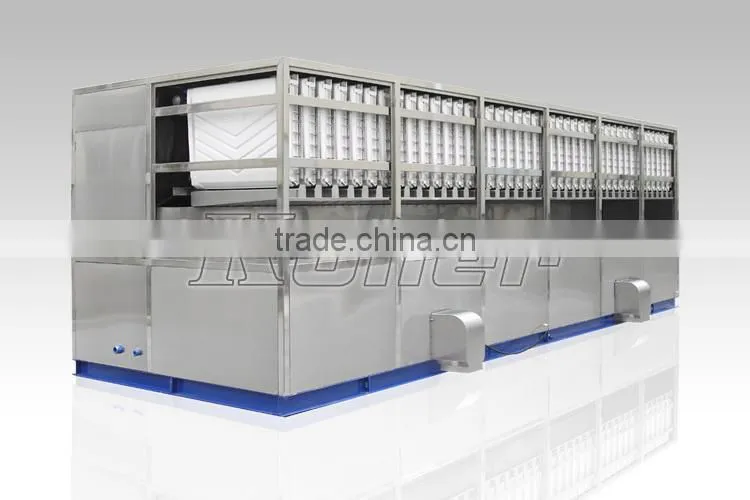 Koller 8TPD ice cube machine CV8000 with semiautomatic ice harvest system