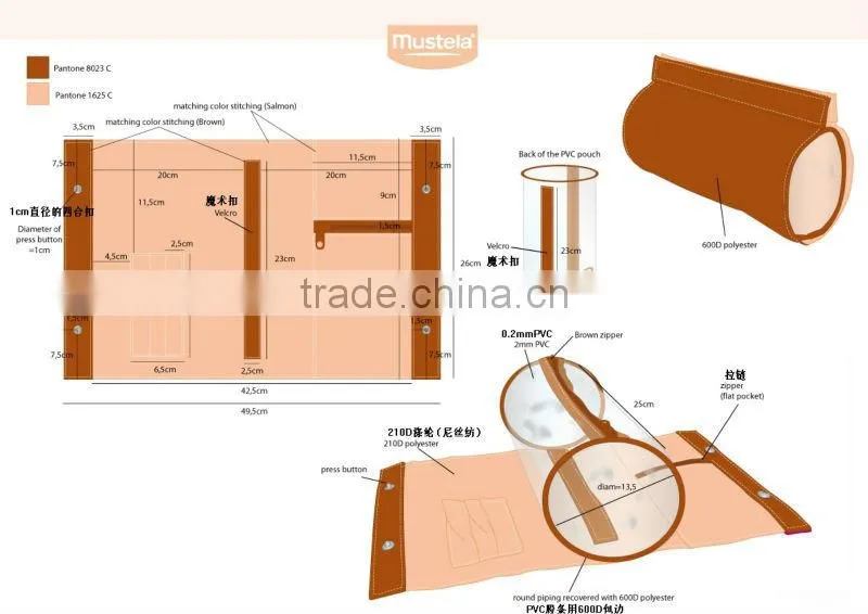 Cylindrical Pouch