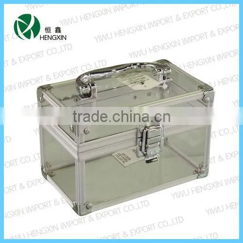 Acrylic cosmetic box chear