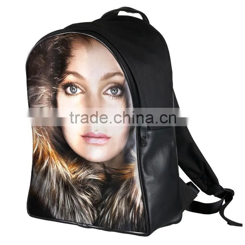 custom made cheap funny cute beautiful college girls backpack