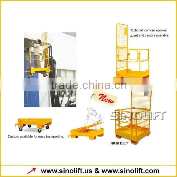 2015 New Sinolift NK Series Forklift Access Maintenance Work Platform for Sale