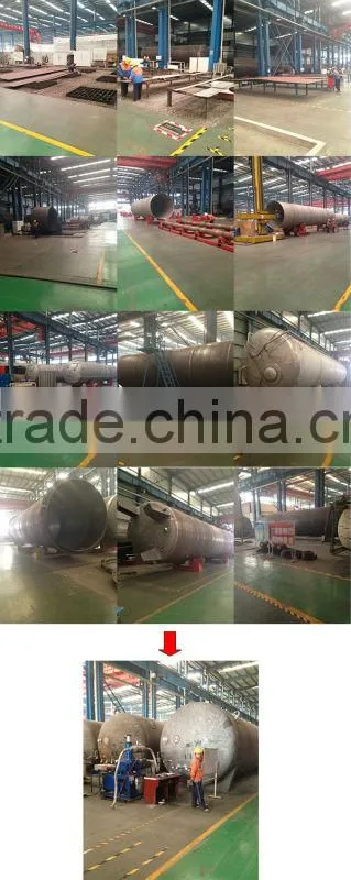 150cubic meter, 1.2Mpa for LNG cryogenic liquified gas storage tank
